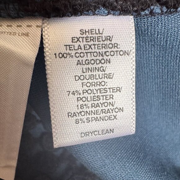 Ann Taylor Loft Womens Size 00P Petite Mini Skirt Black & Blue Boho NWT - Picture 5 of 6